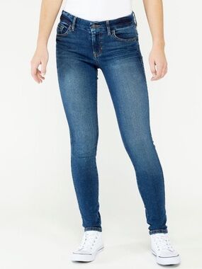 Guess| Power Curvy Skinny Jeans Medium Wash Sz 30